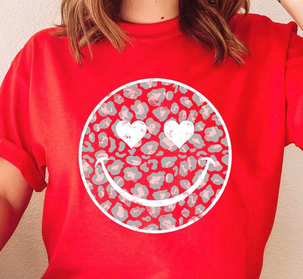 Valentines Smiley Tshirt