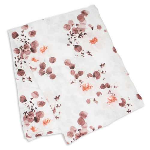 Deluxe Bamboo Muslin Swaddle - Eucalyptus